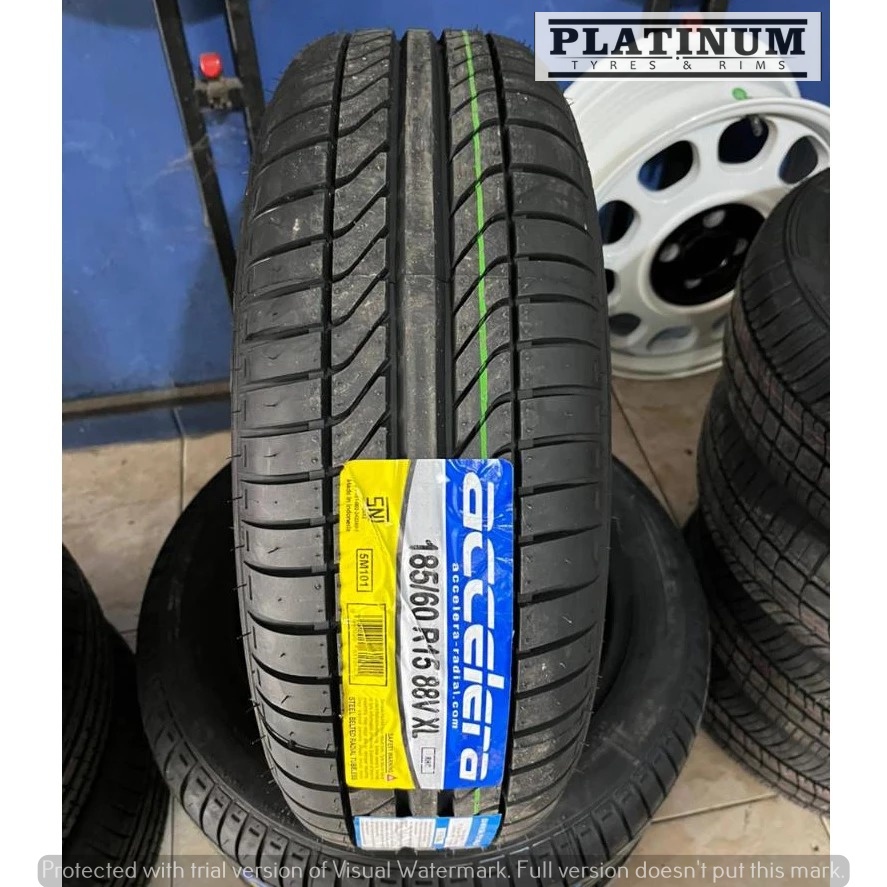 BAN BARU ACCELERA RHO 185 60 R15 II JUAL BAN TUBLES 185/60 R15 ACCELERA RHO