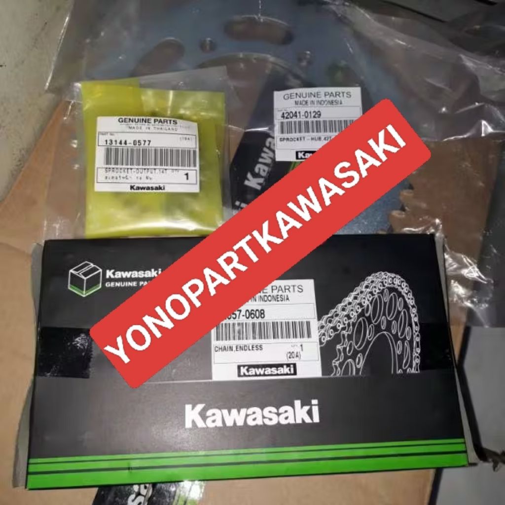 Gear Set Gir Set Kawasaki Ninja RR Mono Z250Sl Z-250 Sl Original