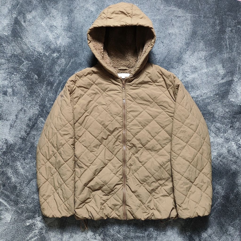 (XL) UNIQLO Light Down Sherpa Jacket