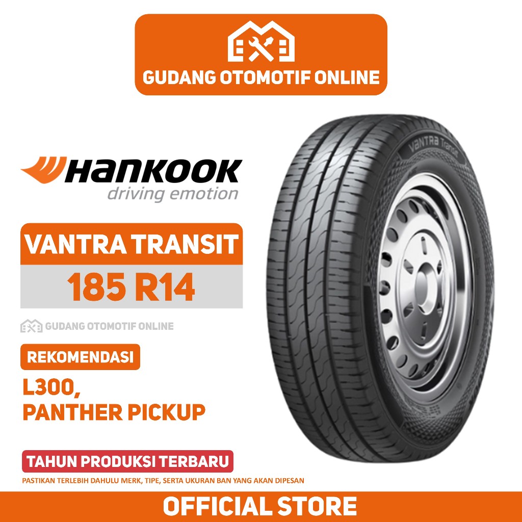 Ban Hankook Vantra Transit 185 R14 Ban Mobil L300 (Tipe Terbaru)