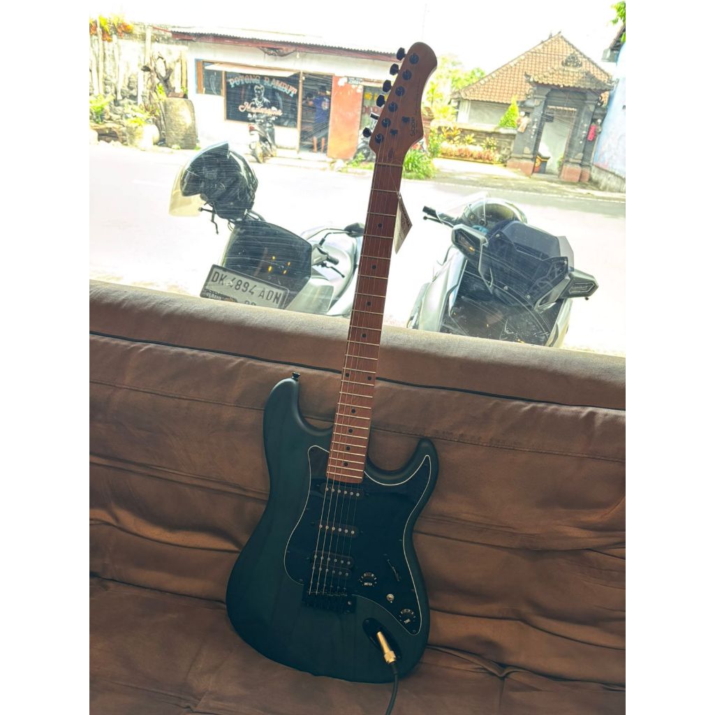 sqoe sest650 dbl electric guitar