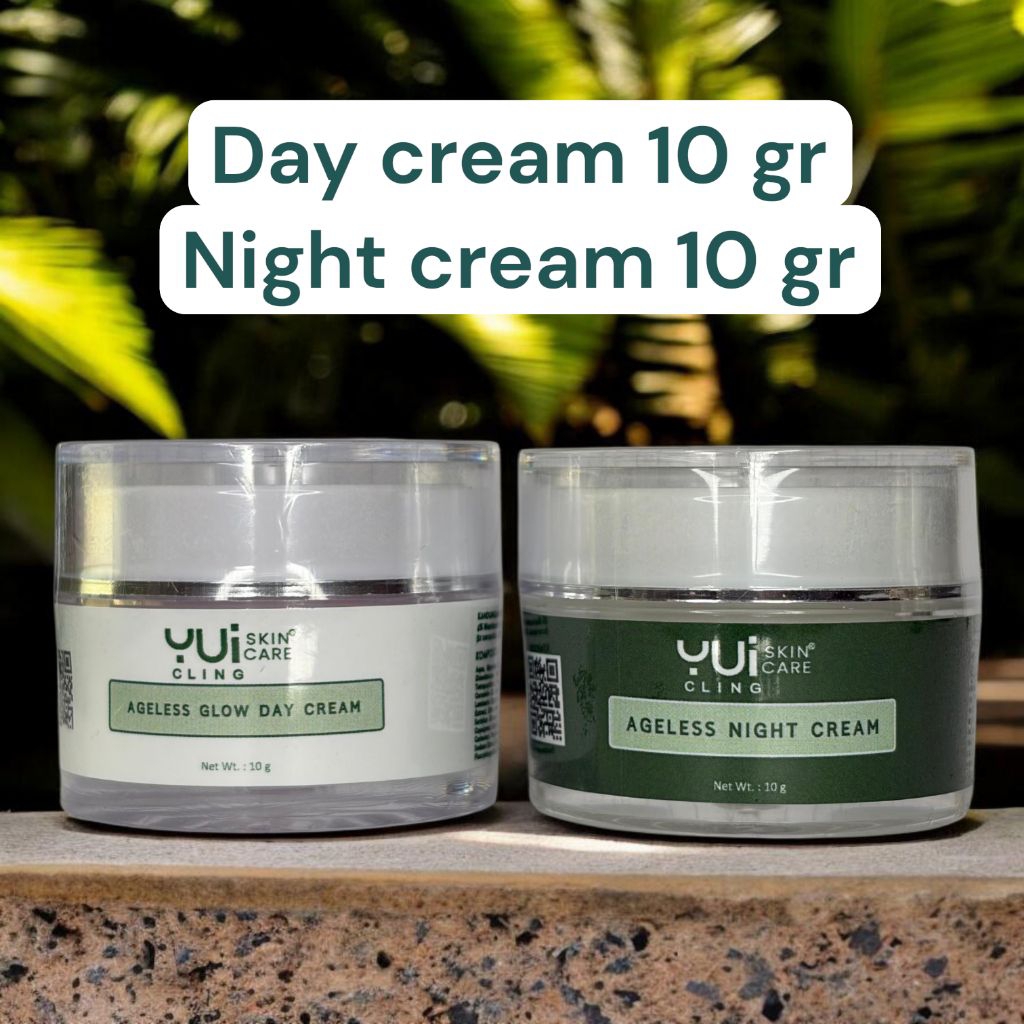 Ageless Glow Day Cream (10 gr) + Ageless Night Cream (10 gr)