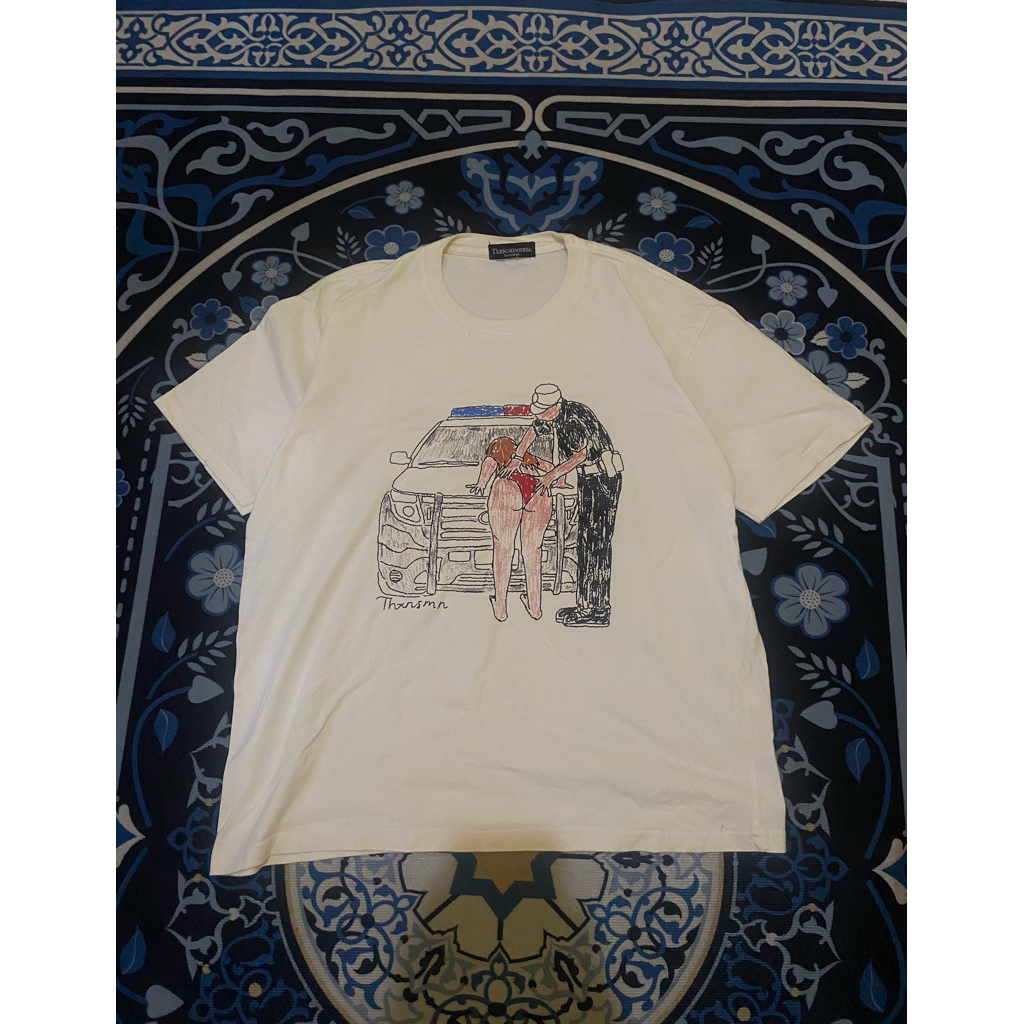 T-SHIRT WHITE THANKSINSOMNIA
