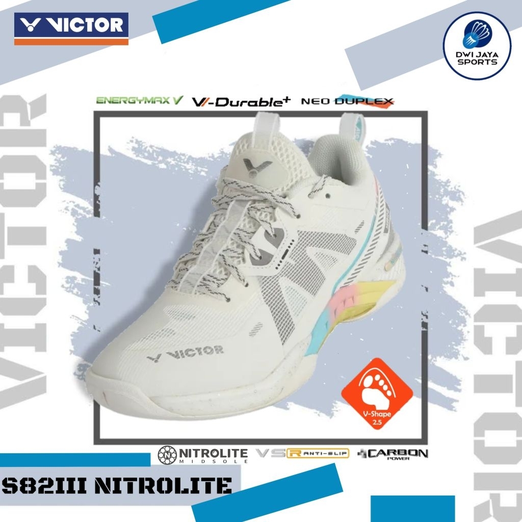 Sepatu Badminton Victor S82III NITROLITE A | Victor S82 III Nitrolite