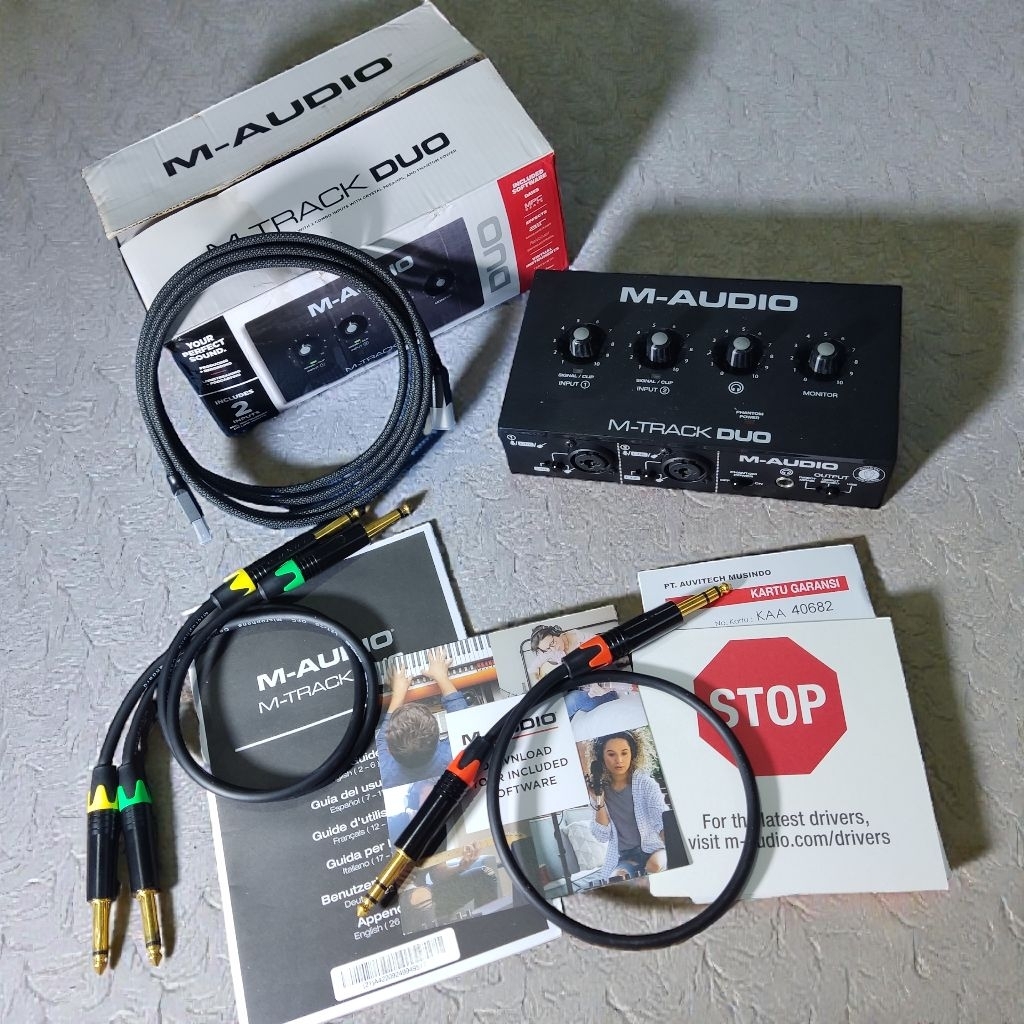 Soundcard M-Audio M Track Duo