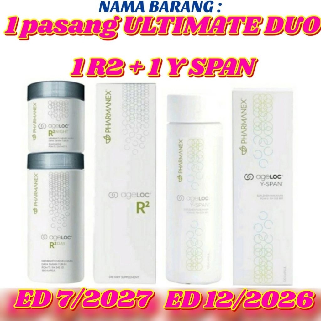 ULTIMATE DUO 1 R2 1 Y SPAN ANTI AGING TERBAIK nu     skin