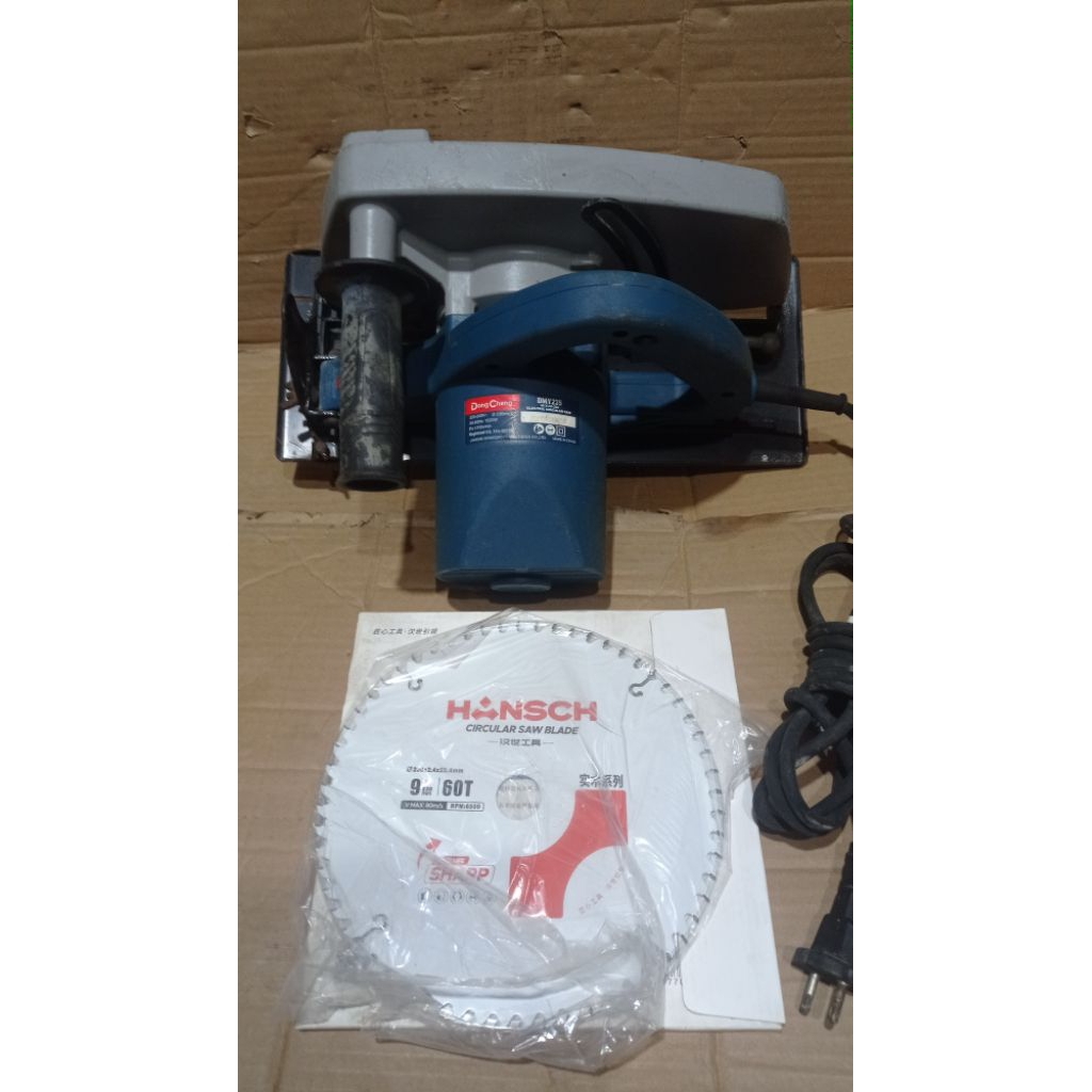 Mesin Potong Gergaji Kayu/Circullar DONGCHENG 9 inch Second mulus