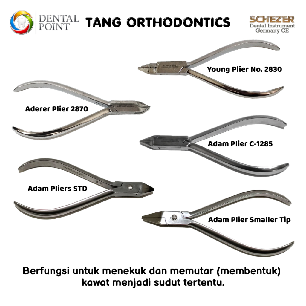 Tang Ortho Adams/Adam/Universal/Borobudur/Tiga Jari Aderer - Schezer