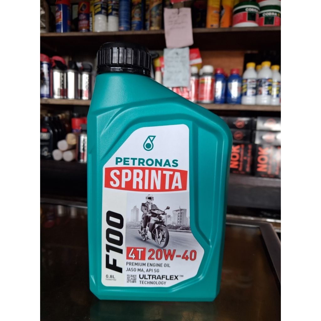 Oli Petronas Sprinta F100 4T 20W-40 0.8L