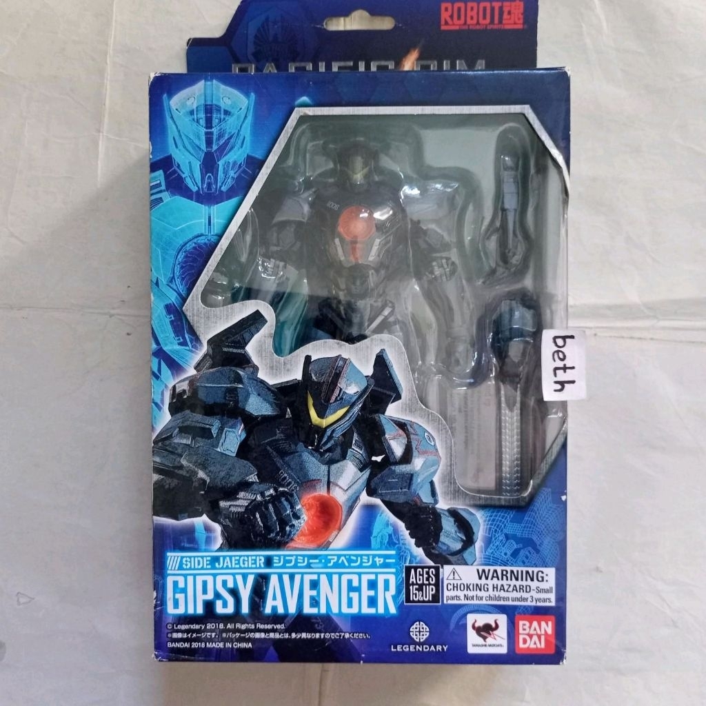 Robot Spirits Gipsy Avenger Ori Bandai Damashii Pacific Rim