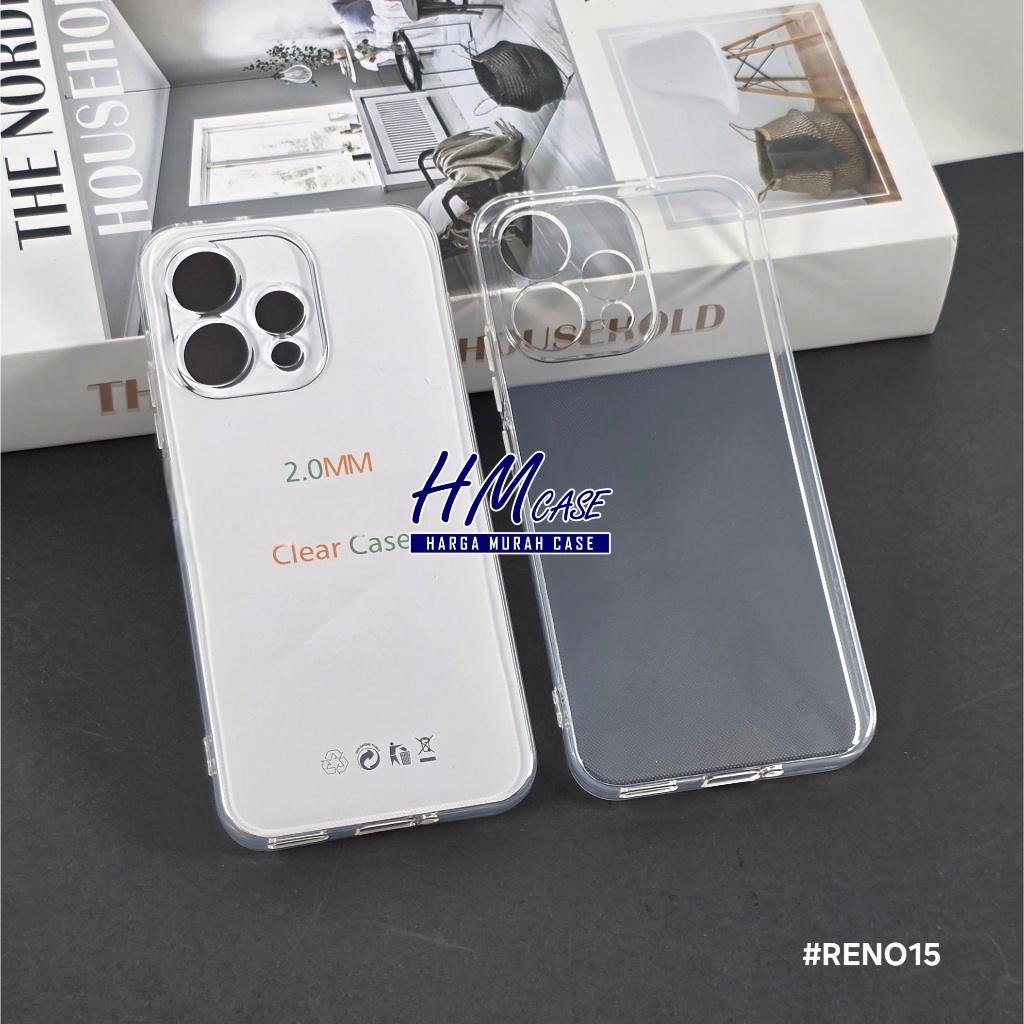Case Oppo Reno 15 5G Oppo Reno 15F Oppo Reno 8 5G Clear HD case soft Case Ultra Clear Oppo Reno 15 5