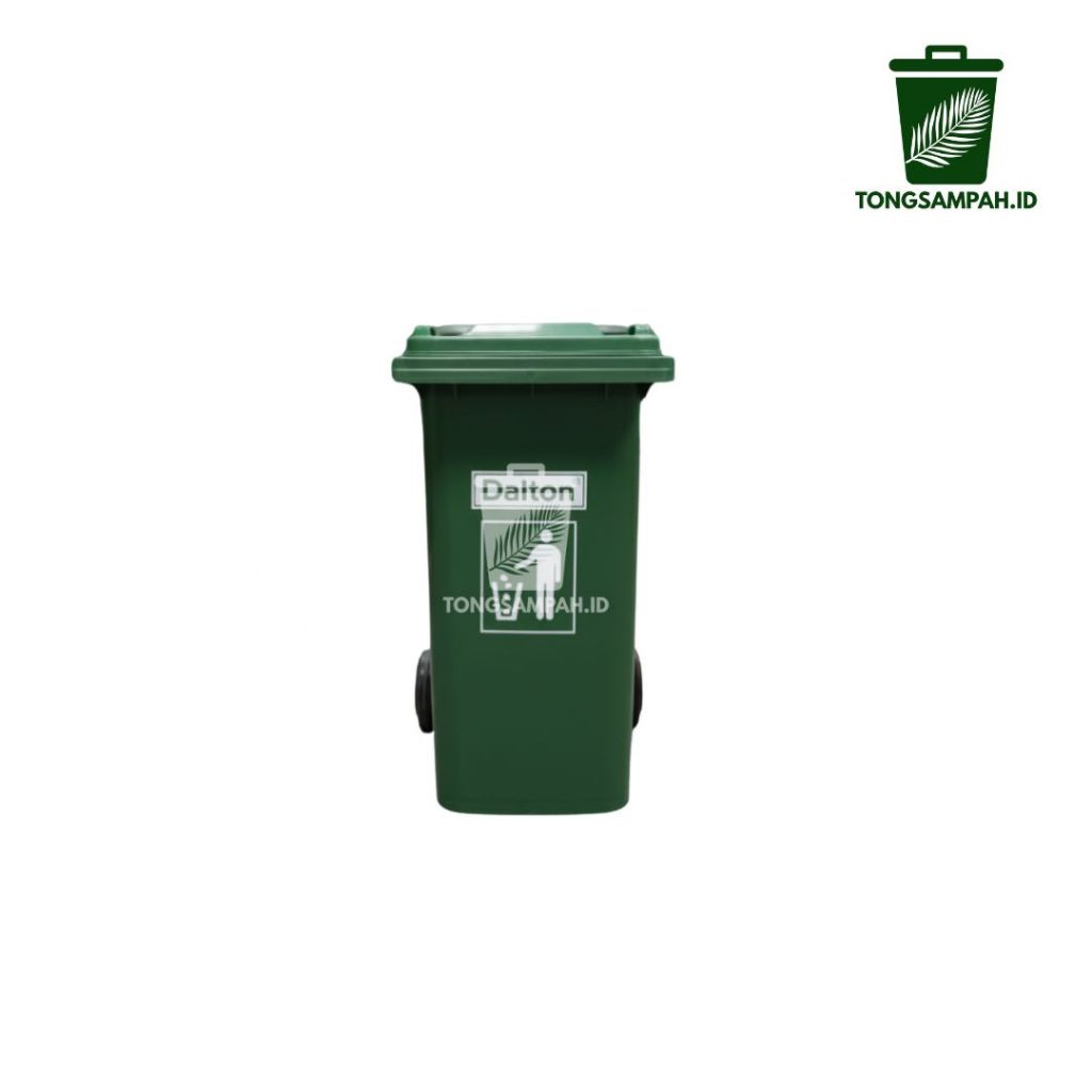 Tong sampah plastik roda 100 liter