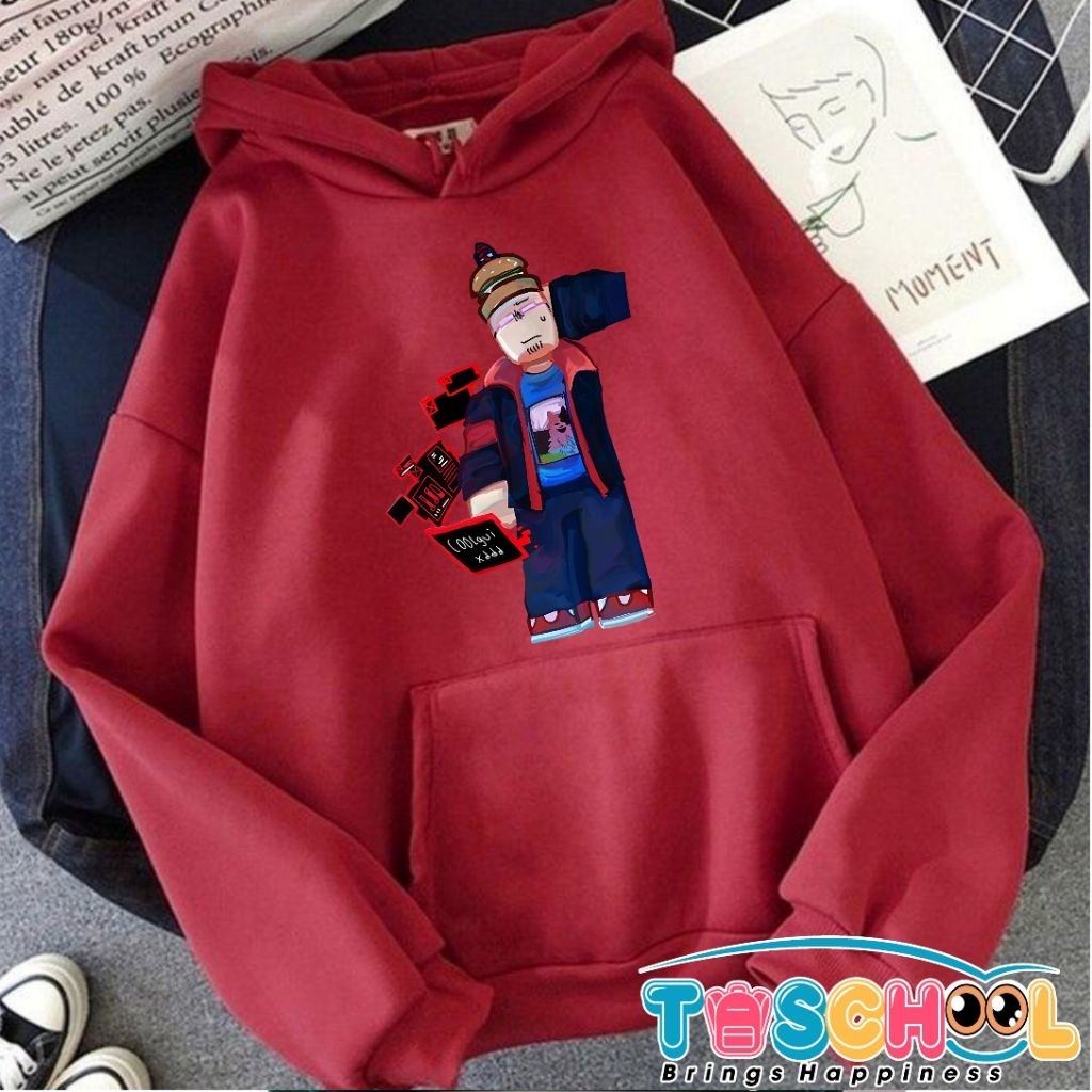 JAKET HOODIE ANAK KARAKTER 007n7 FORSAKEN ROBLOX