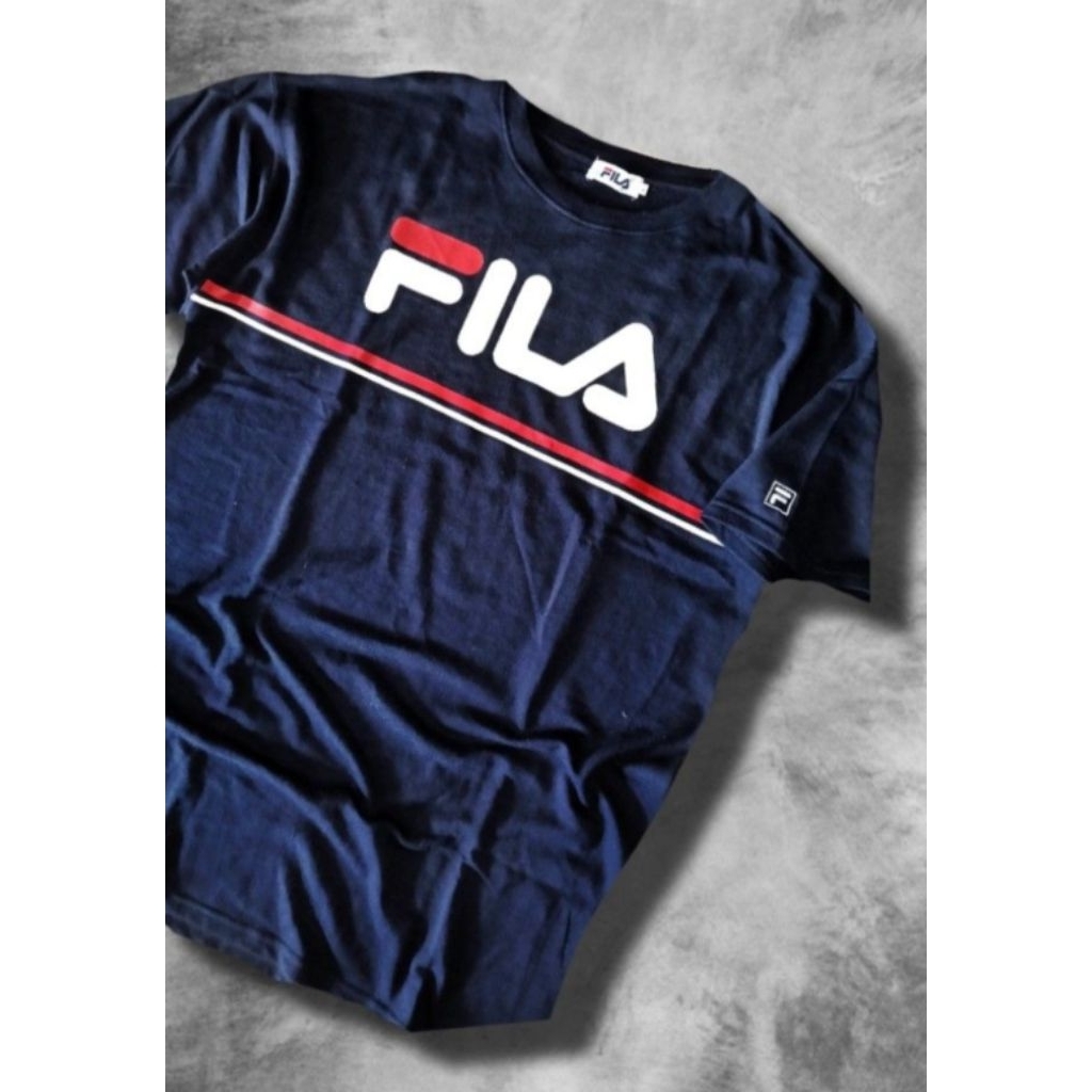 Preloved FILA Dress Kaos Oversized Navy Like New