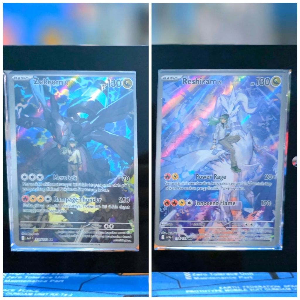 Bundle Reshiram N Ar + Zekrom N Ar TCG Indonesia