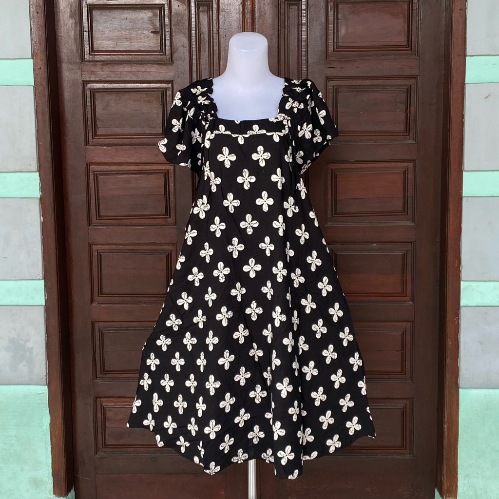 KF 93| Daster Marisa SMT Klok serut Ld 106