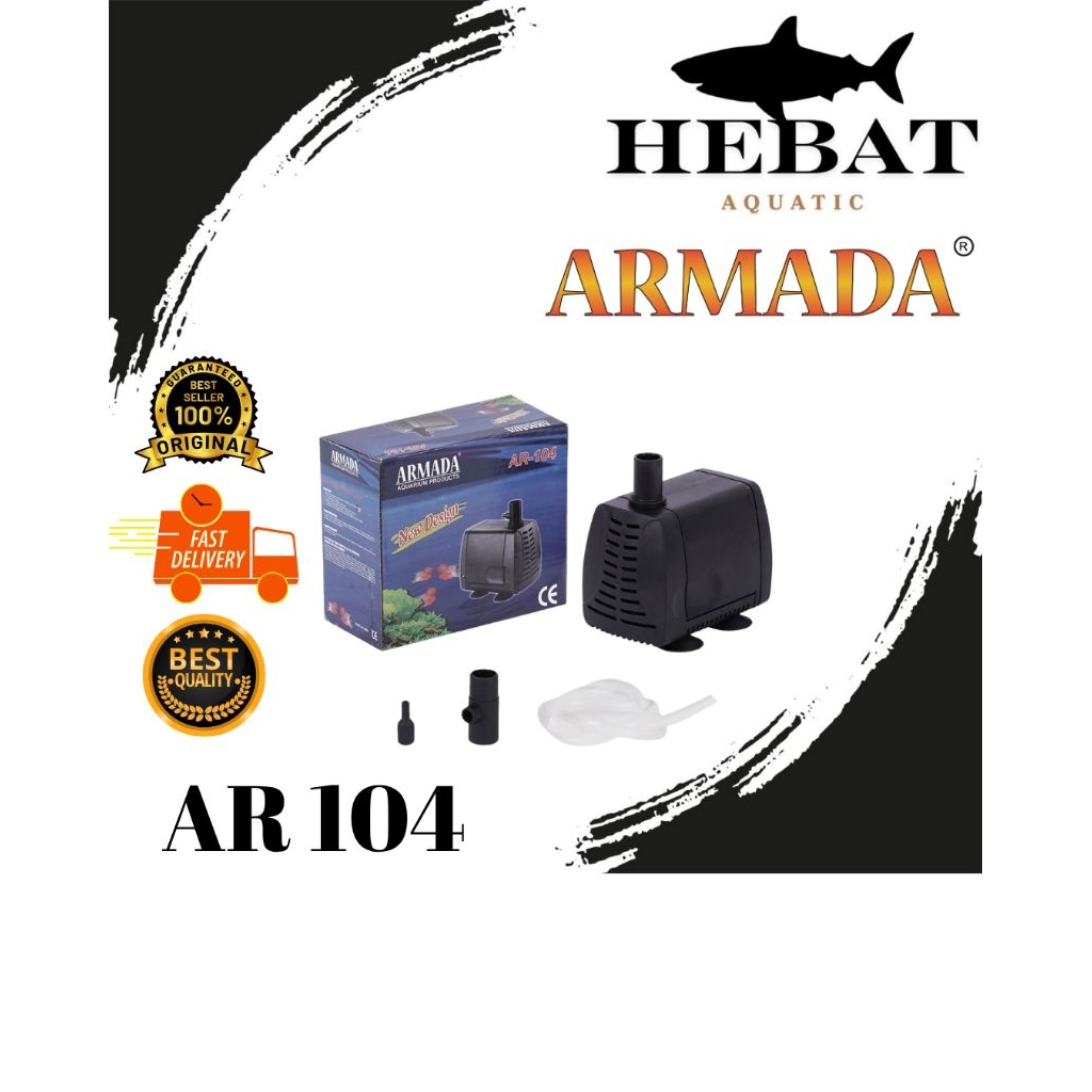 POMPA SUBMERSIBLE CELUP KOLAM ARMADA AR 104
