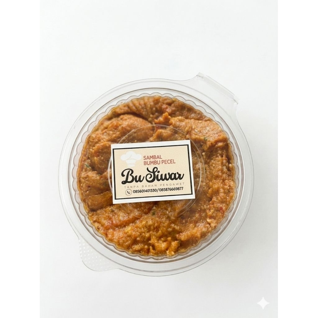 Sambel Pecel Bu Siwar 100% Homemade