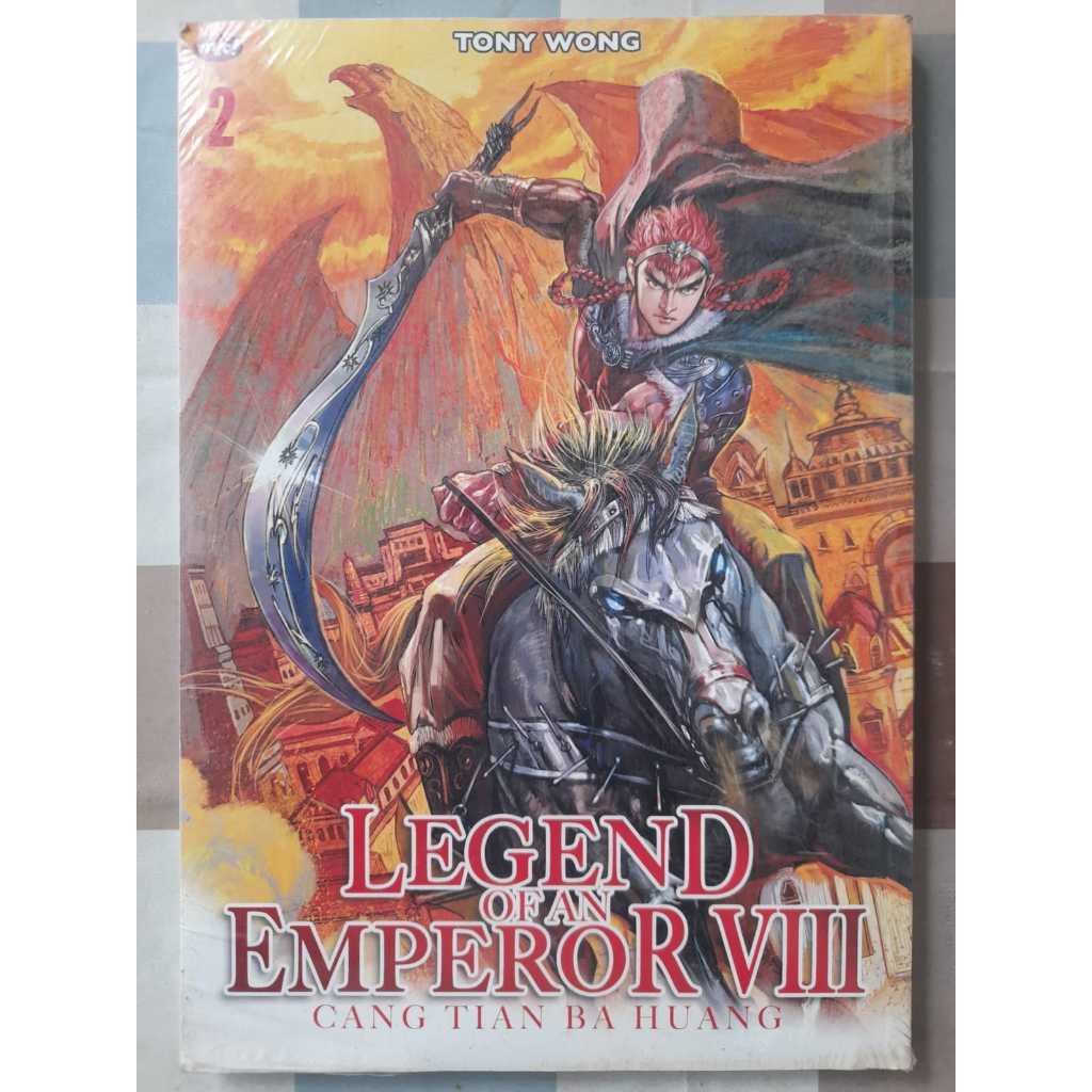 Legend of An Emperor VIII : Cang Tian Ba Huang 02 Tony Wong Original Segel