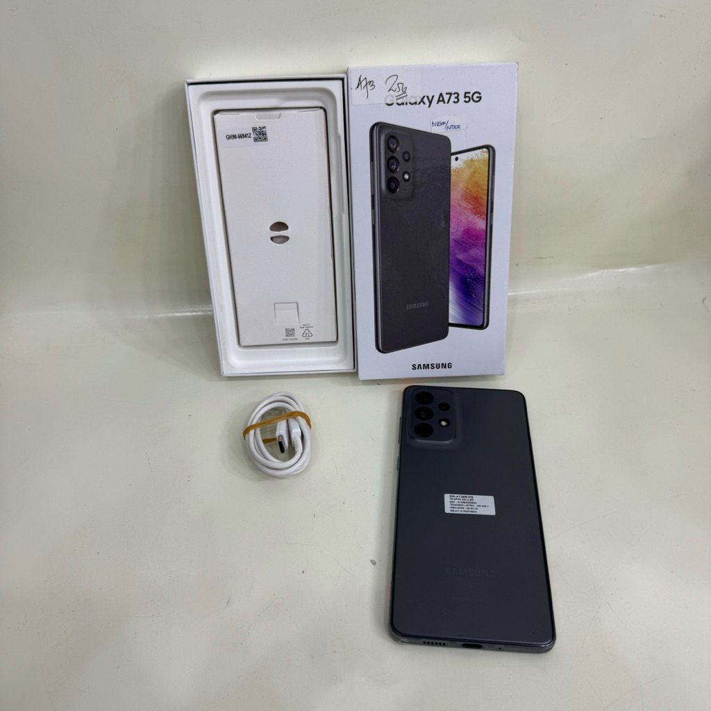 Samsung Galaxy A73 5G 8/256gb Fullset Second Garansi Resmi