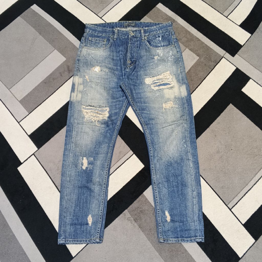 RIPPED JEANS ZARA MAN