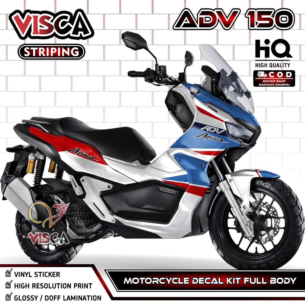 Decal ADV 150 Full Body - Stiker ADV 150 Full Body - Dekal ADV 150 Full Body - Striping ADV 150 Vari