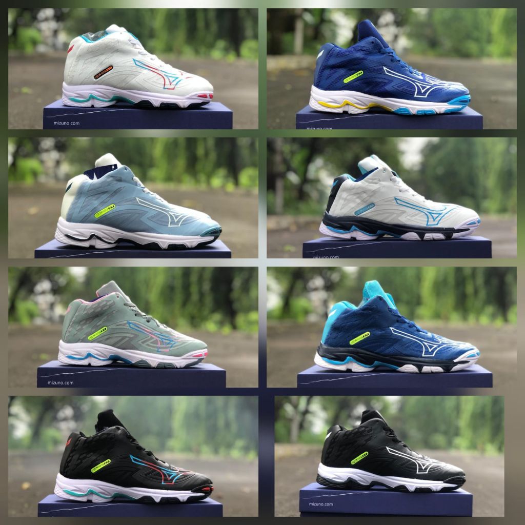 Sepatu Olahraga Volly Mizuno Wlz7 Womens/Sepatu Volly womens/Sepatu Badminton/Sepatu Tenis/Sepatu La