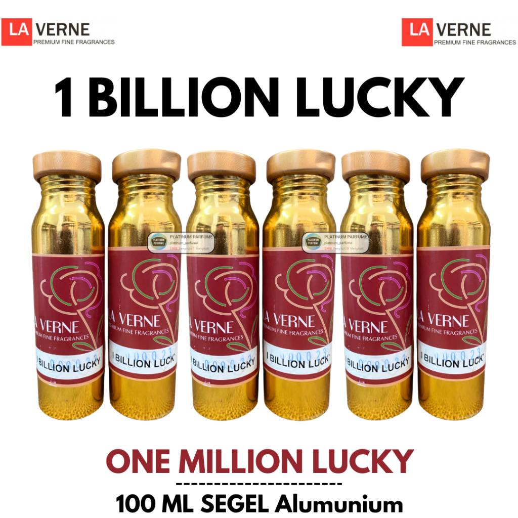 Bibit Parfum 1 BILLION LUCKY ( 100 ML SEGEL Alumunium ) LA VERNE