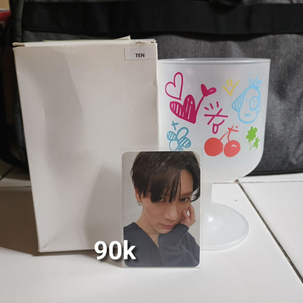 PLASTIC WINE CUP SET TEN 4TH WAYV ANNIVERSARY