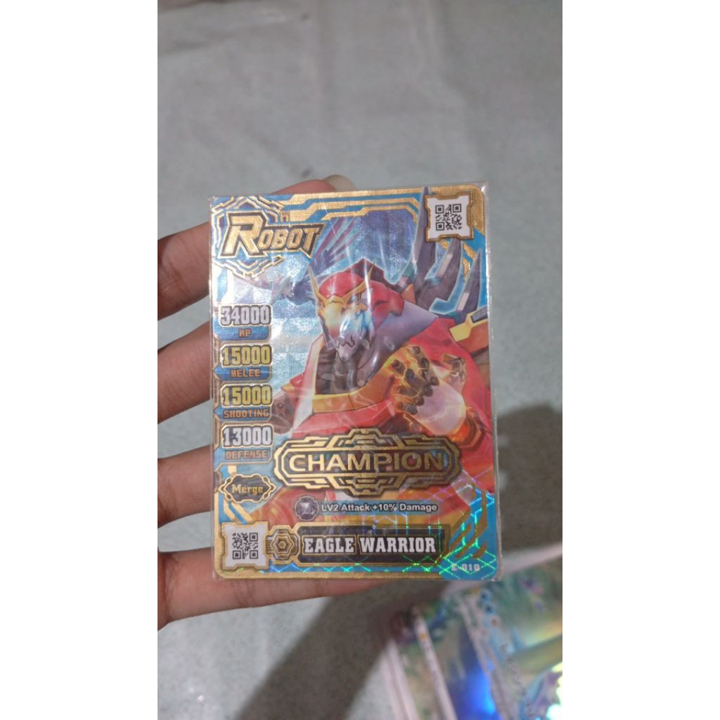 kartu hero of robots