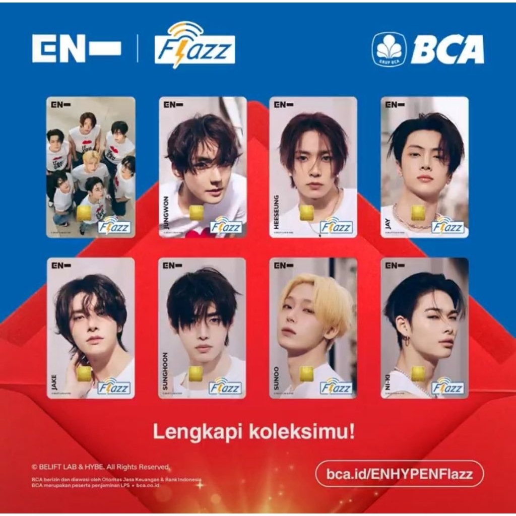[ READY ] FLAZZ BCA SPECIAL EDITION ENHYPEN OFFICIAL