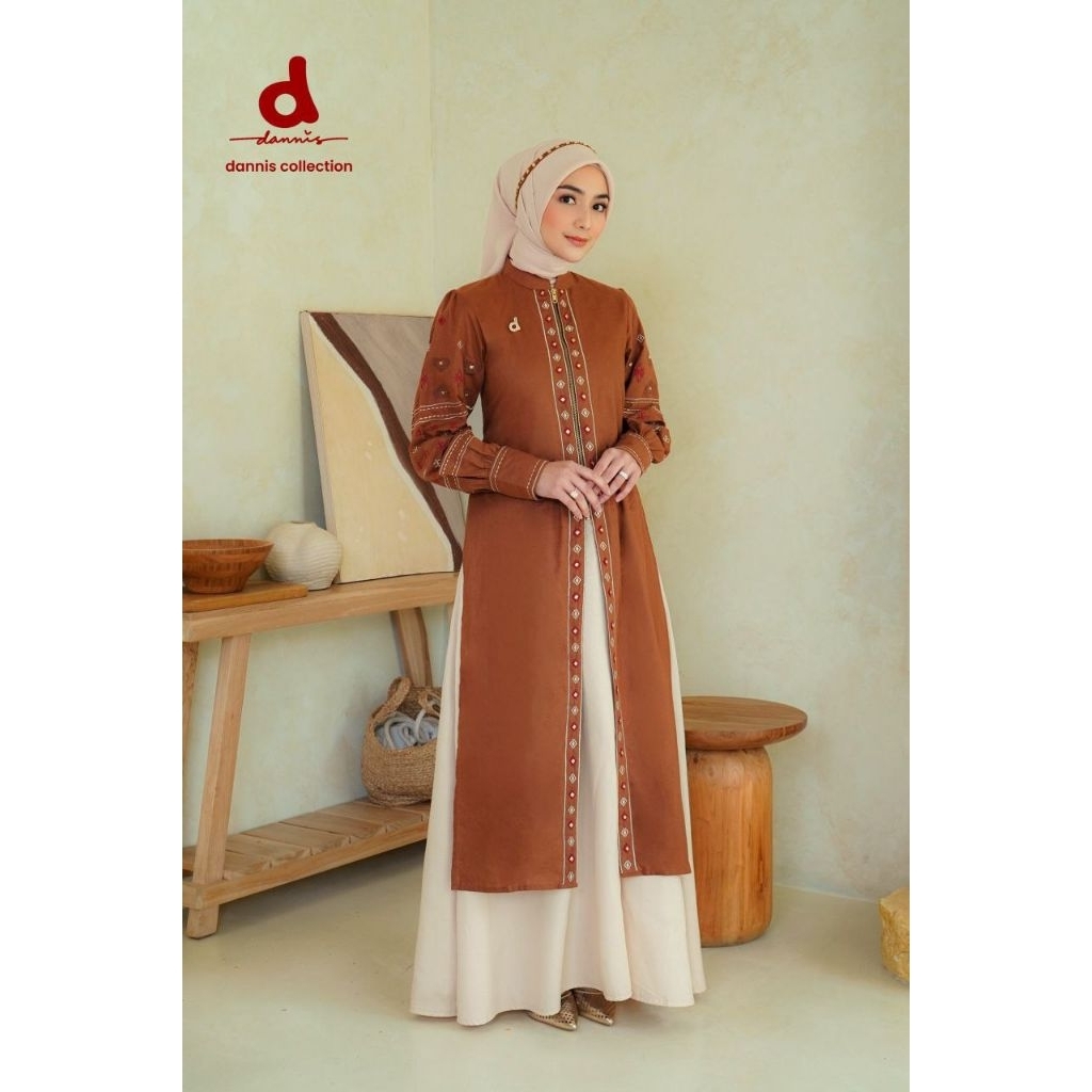 SIZE S ABAYA SARIMBIT D'BALQIS 2026 BY RUMAH DANNIS / SARIMBIT DANNIS 2026 / SALE DANNIS / COUPLE DA
