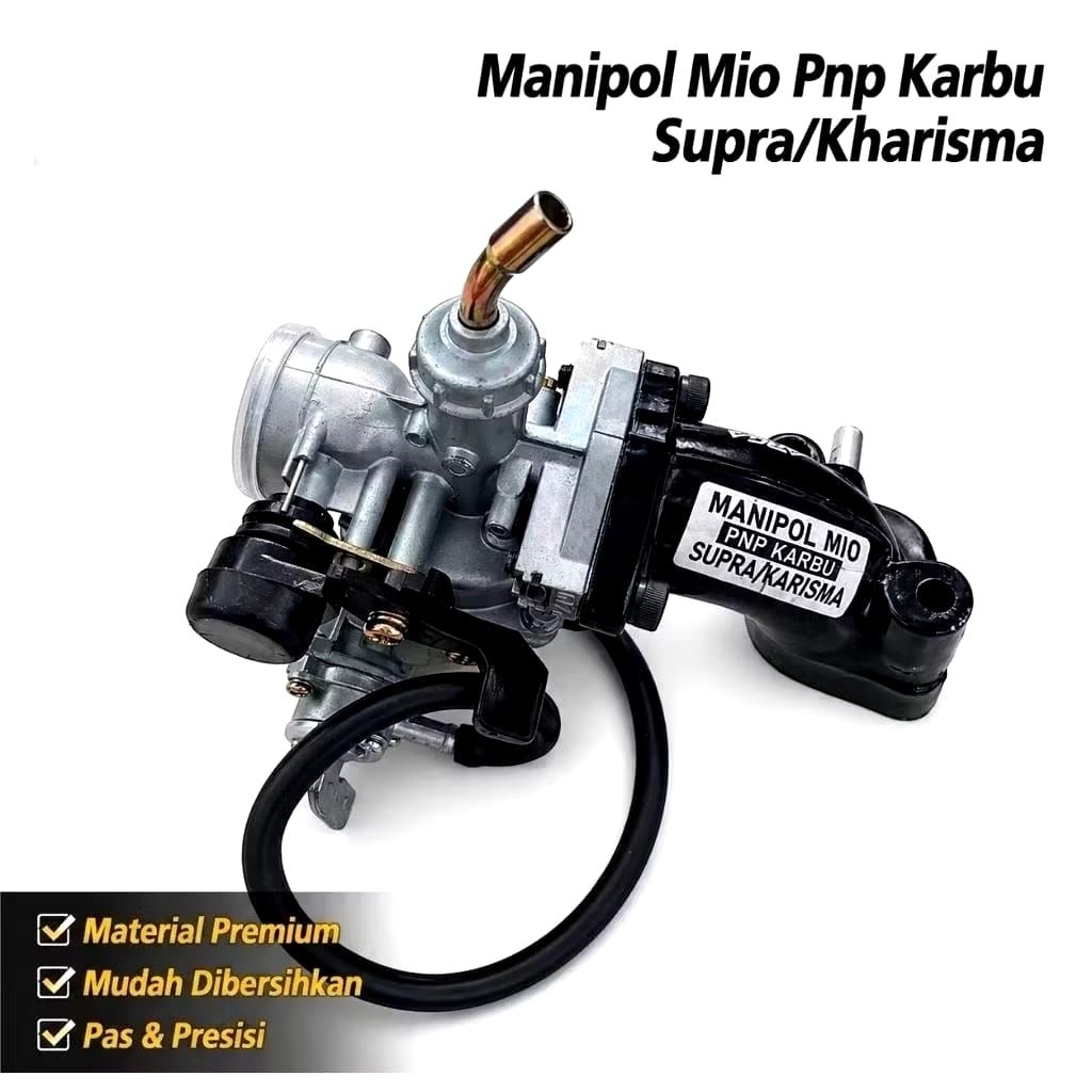 NEW ARRIVAL Intek Manipol Mio PNP Karbu Supra Kharisma Intake Manifold Karburator Mio PNP