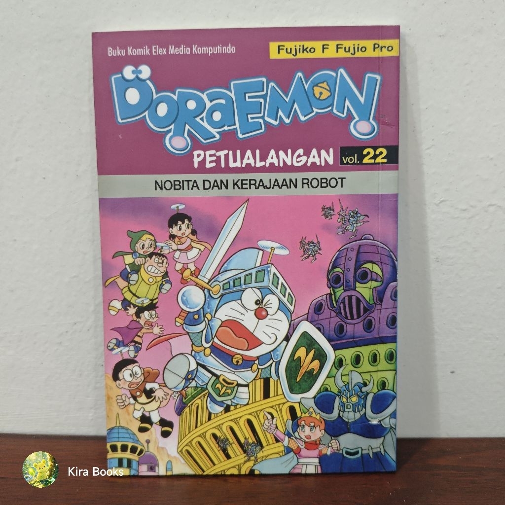 Komik Doraemon Petualangan Cover Warna Original Vol 22 (Preloved)