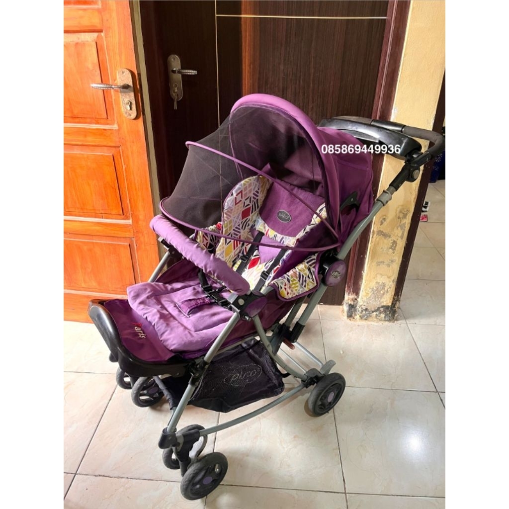 Stroller Bayi Pliko / Stroller Pliko Paris (PRELOVED)