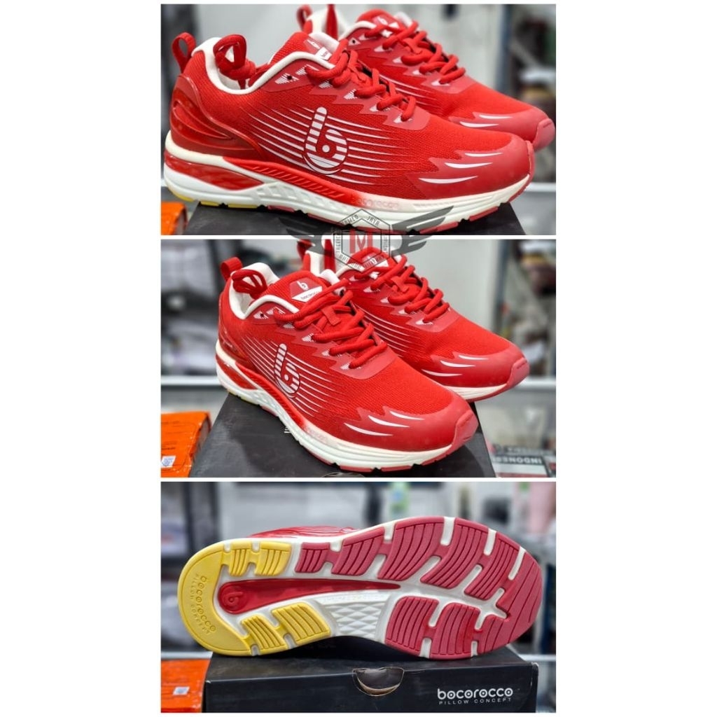 Sepatu Olahraga Alri Bocoroco Merah Original