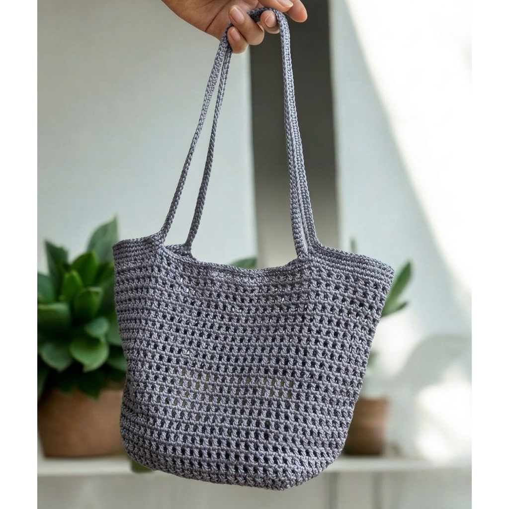 Tas rajut | Net bag rajut | Tote bag rajut | Sophie bag