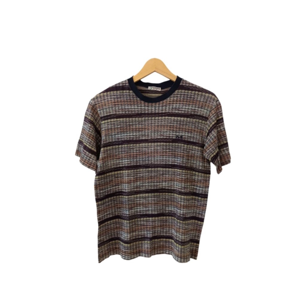 Missoni sport striped knitted shirt
