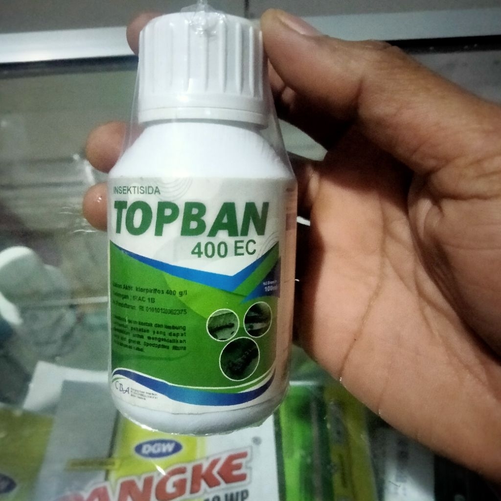 INSEKTISIDA TOPBAN 400 EC 100ML ORIGINAL