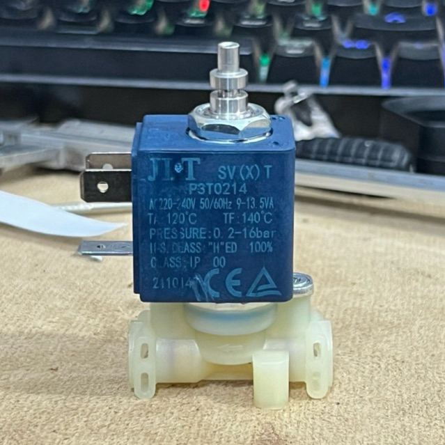 JLT solenoid valve 220v, 0,2 - 16 bar, solenoid mesin kopi