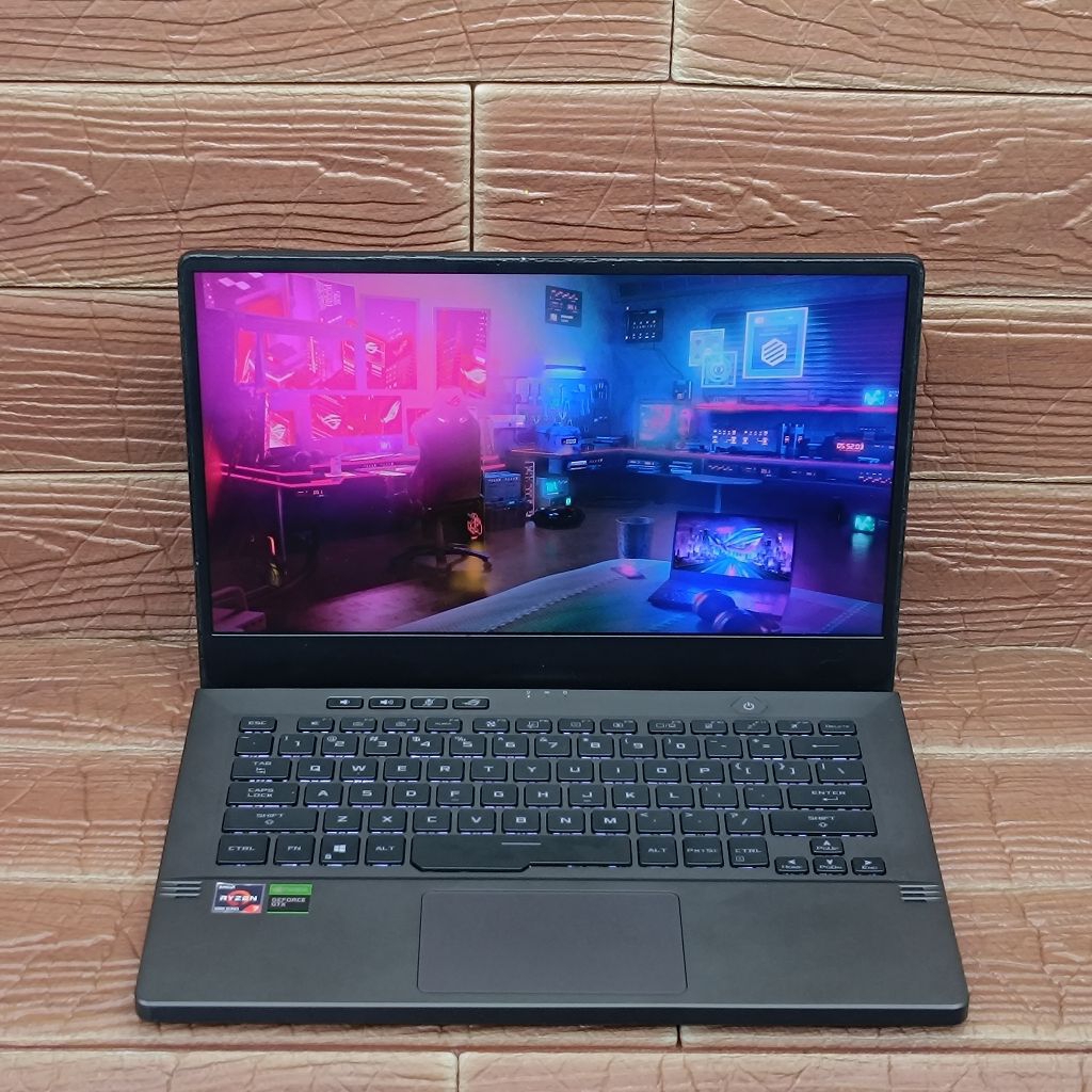 Laptop ROG Zephyrus G14 GA401QH AMD RYZEN 7-5800H RAM 16GB SSD 512GB GTX 1650 144Hz