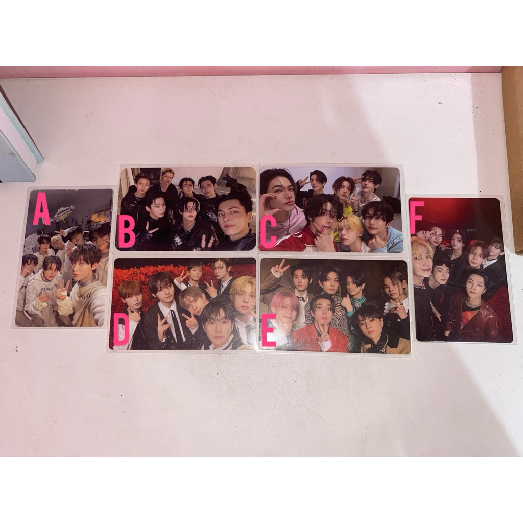 Official Photocard PC Group Grup ENHYPEN OT 7