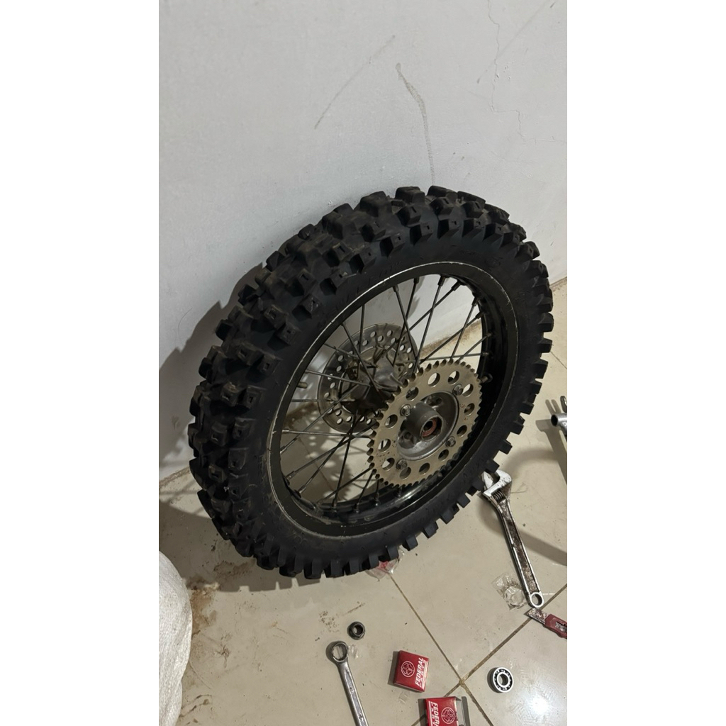 VELG TK RACING KLX 16/19 Set BAN
