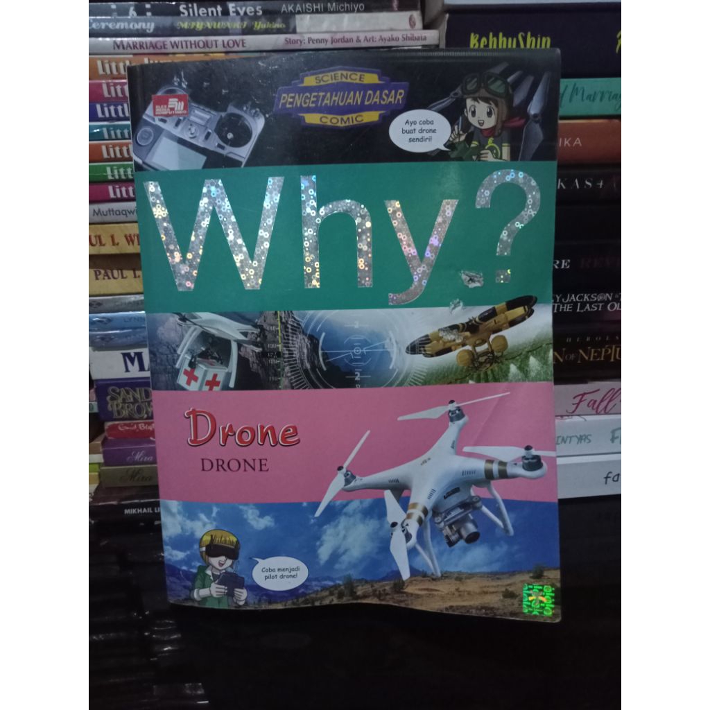 BUKU KOMIK SCIENCE WHY DRONE ORIGINAL