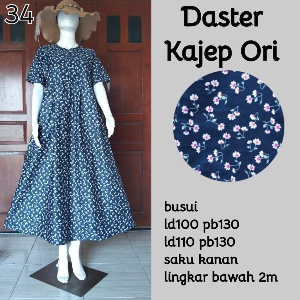 Daster katun jepang original