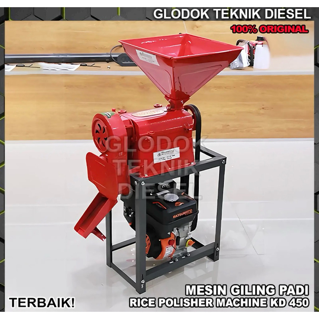 MESIN GILING PADI MAHKOTA / MESIN GILING PADI ROBIN GX200