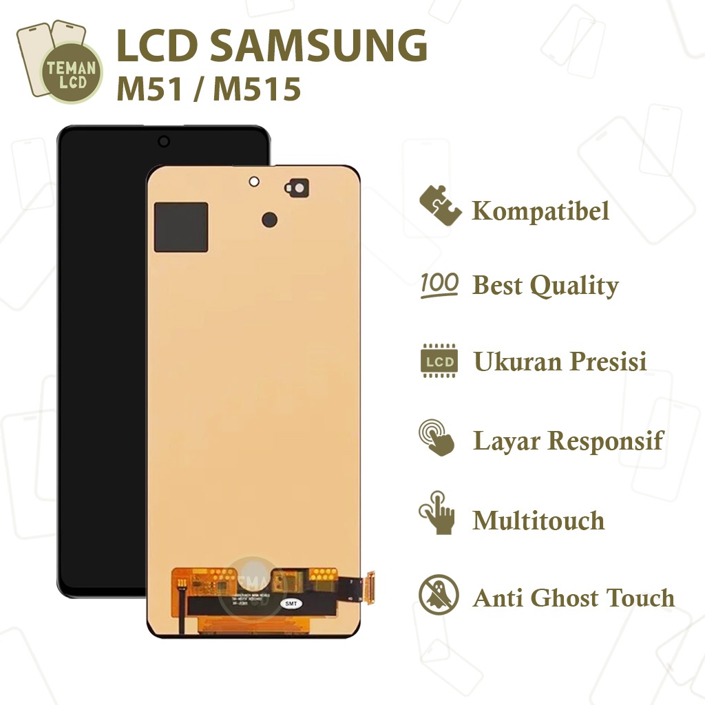 LCD Samsung M51 - Original 100% Fullset Touchscreen