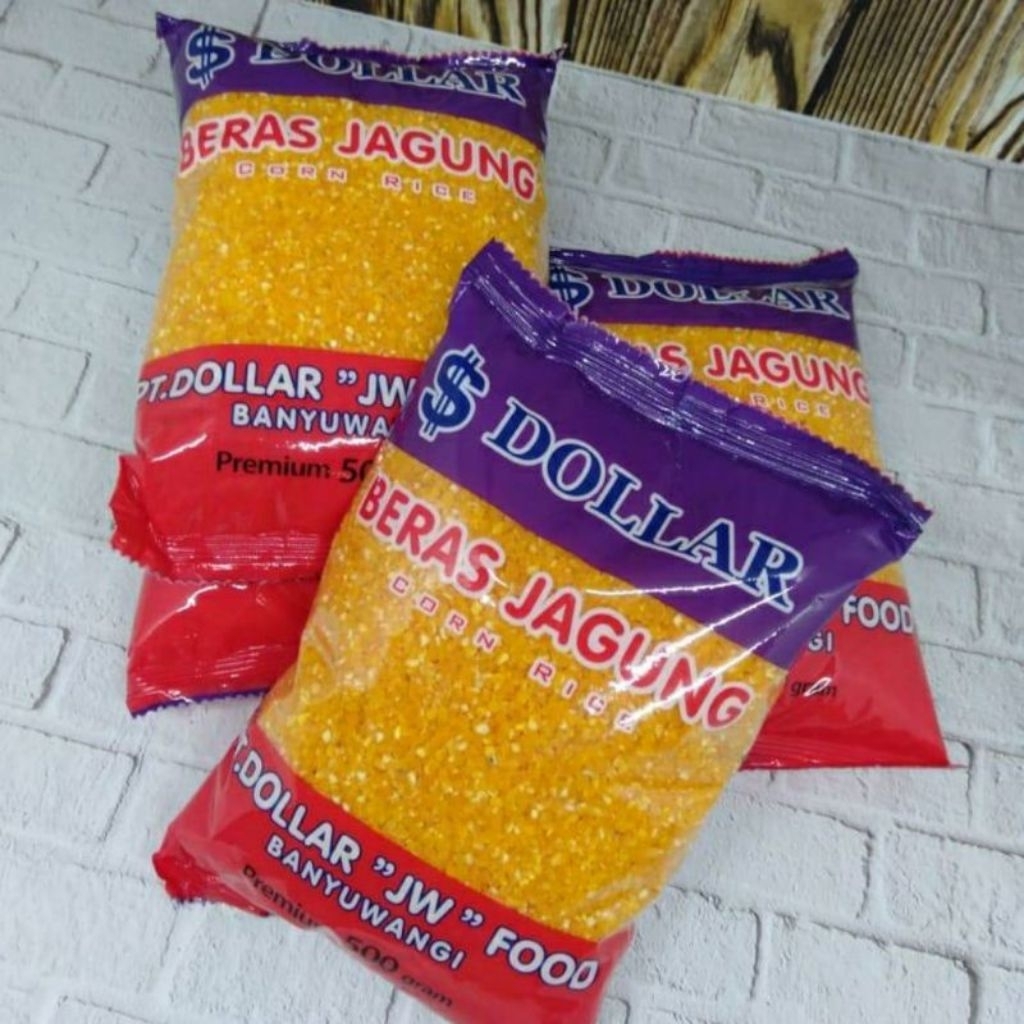 4 pcs Beras jagung dollar 500 gram / Beras jagung dollar untuk diet pencegah diabet / Beras jagung d