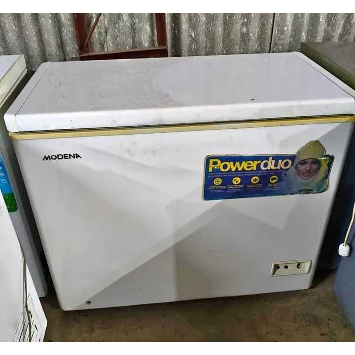 FREZER BOX 200L SECOND NORMAL BEKU SAMPAI BAWAH