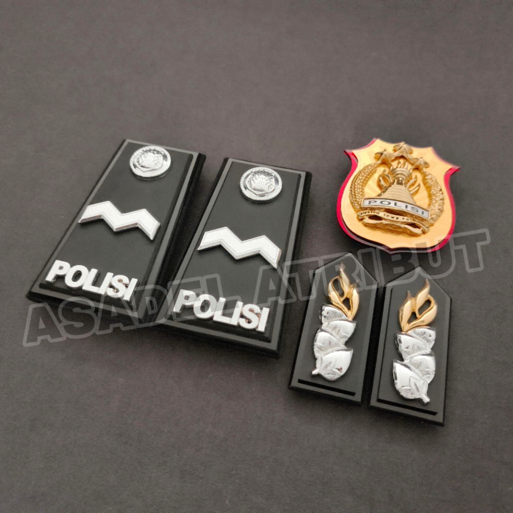SET KOMPLIT PANGKAT AIPDA FULL MIKA / PANGKAT AIPDA PDH POLRI / PANGKAT AIPDA PDH FULL MIKA